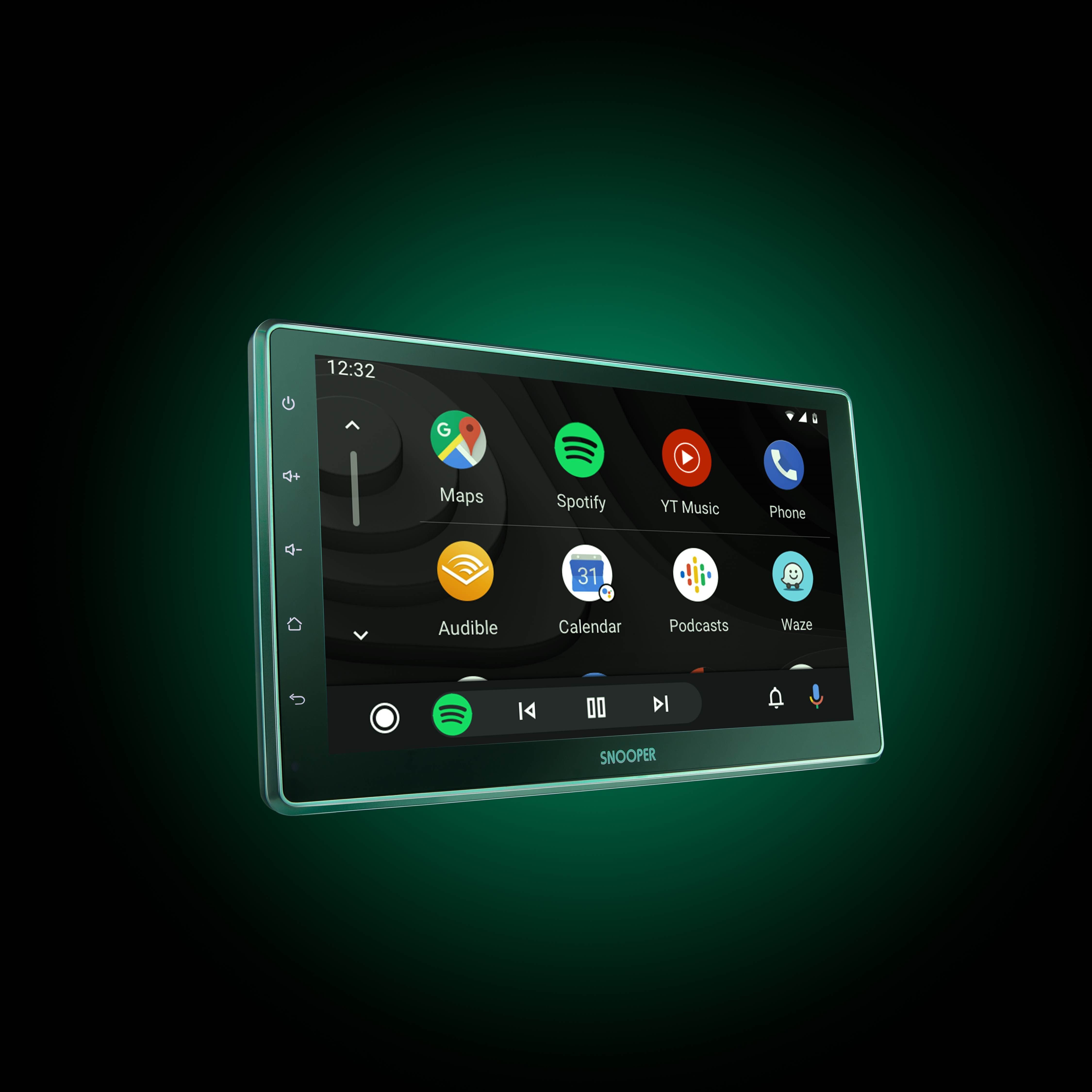 Snooper Sat Navs Snooper SMH-525DAB Multimedia player with 10.1" Floating Toucschreen