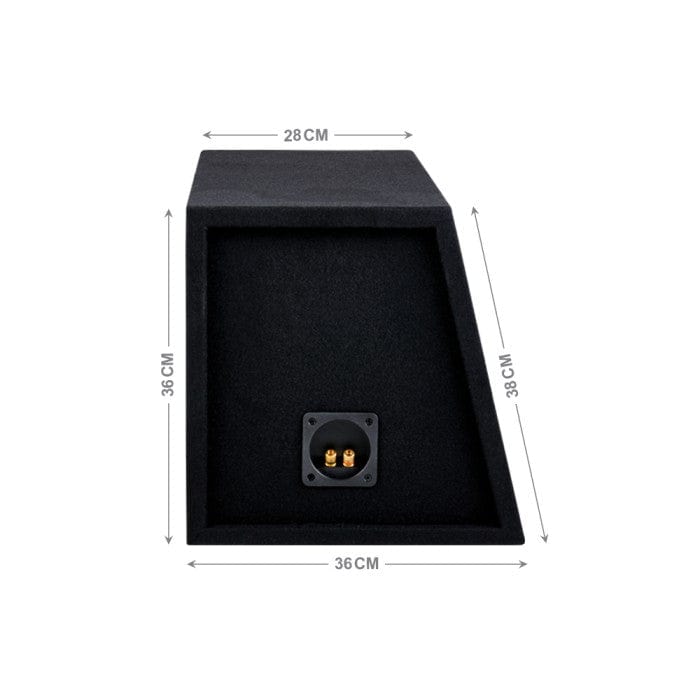 In Phase Car Speakers and Subs In Phase BX210P Double 10" Ported Subwoofer Enclosure