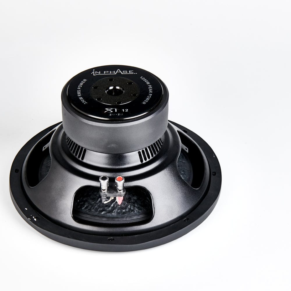 In Phase Car Subwoofers In Phase XT-12 Kevlar Cone 2 Ohm Dual Voice Coil 1400W Peak Power Subwoofer