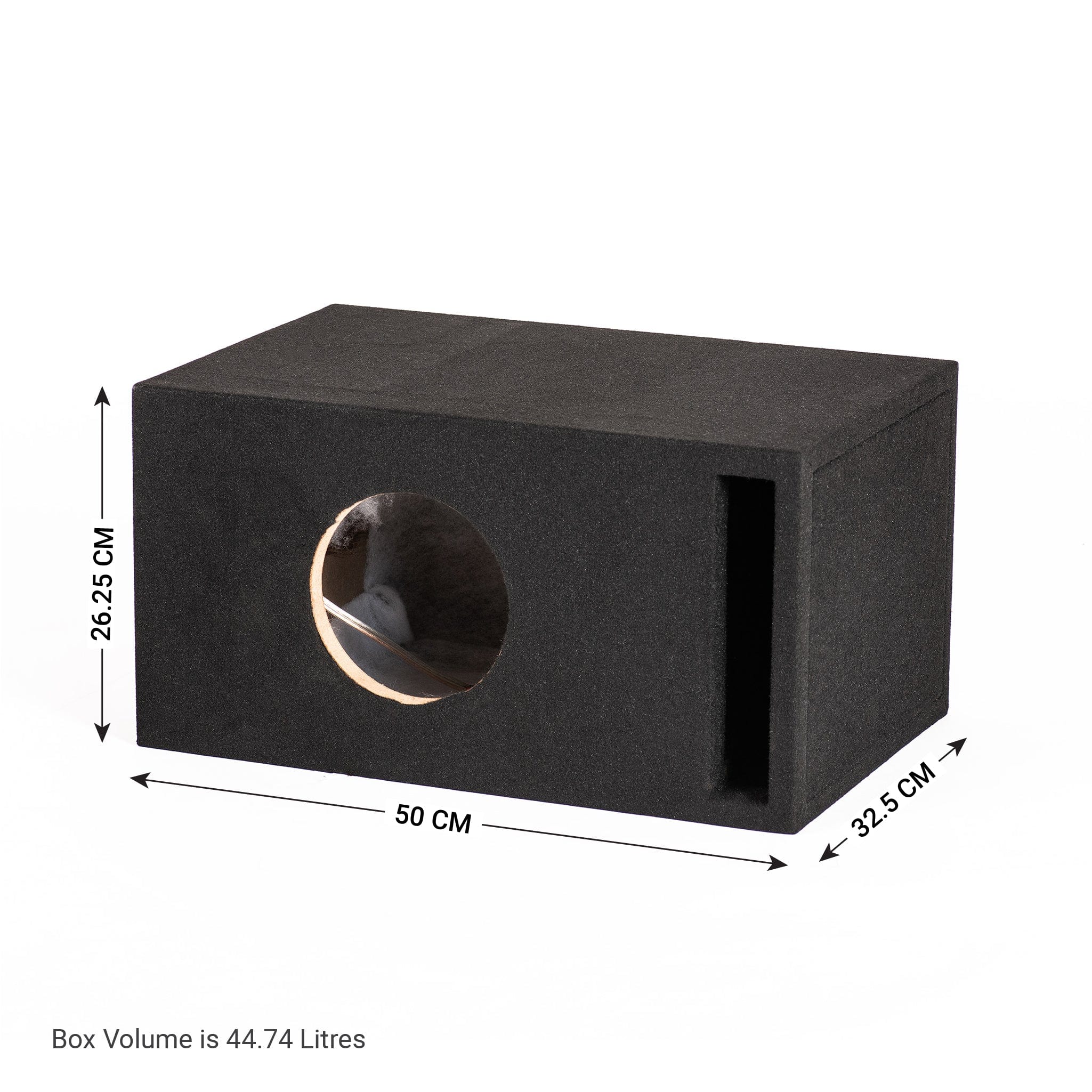 In Phase Car Speakers and Subs In Phase BX-6XT 6" Slot Ported High Quality Subwoofer Enclosure For In Phase XT-6