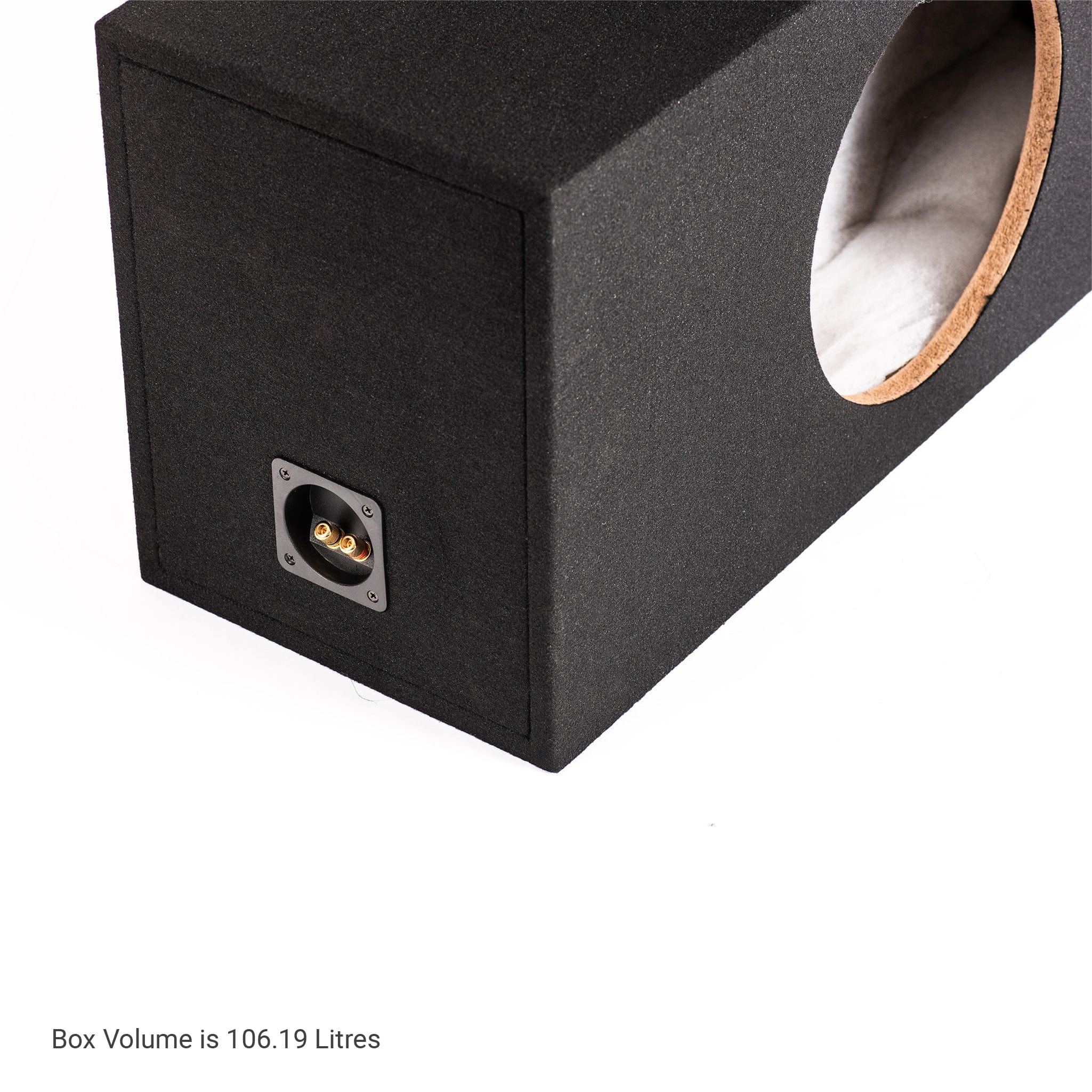 In Phase Car Speakers and Subs In Phase BX12KNG 12" Slot Ported Subwoofer Enclosure for DB Audio Karnage 12 Subwoofer