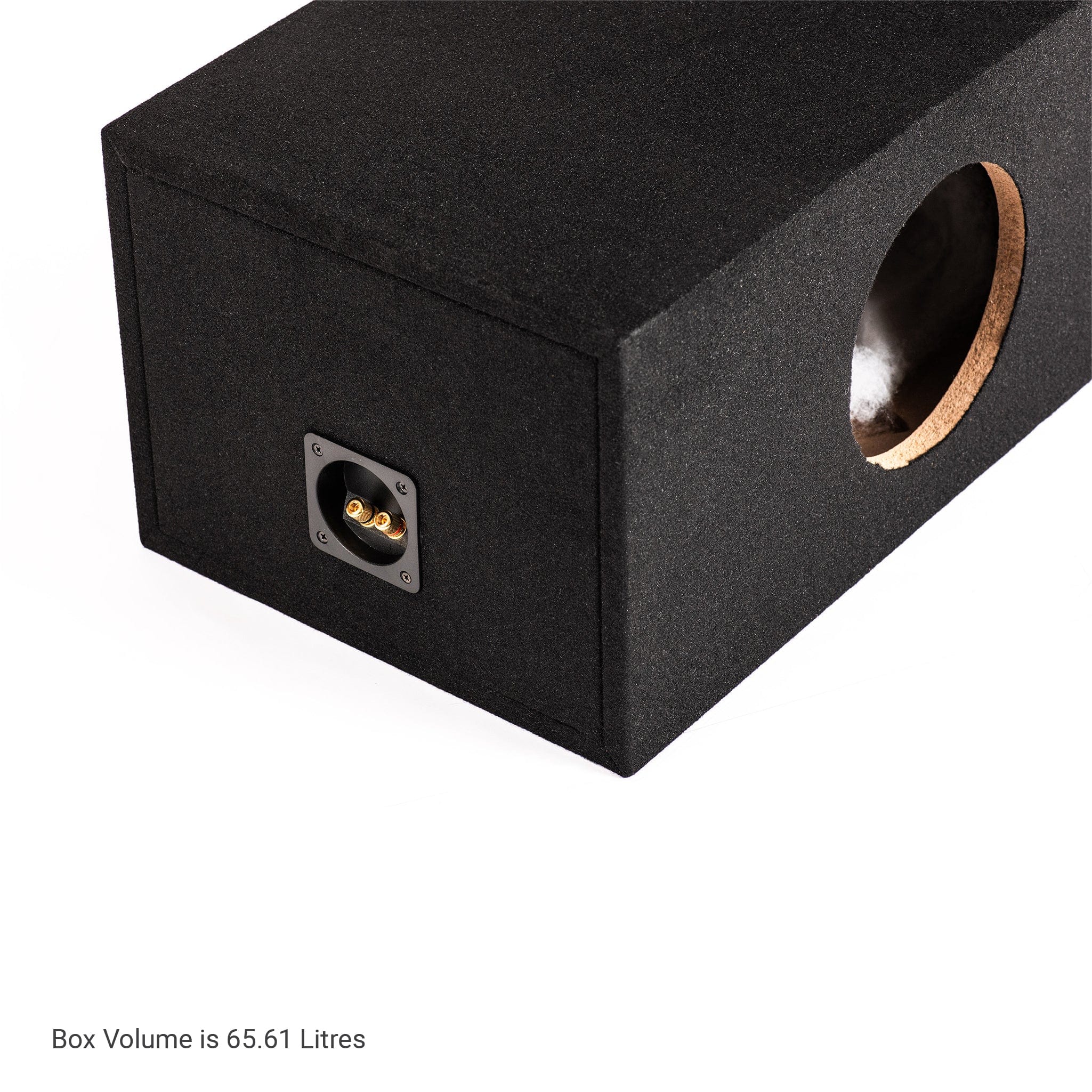 In Phase Car Speakers and Subs In Phase BX-8XT 8" Slot Ported High Quality Subwoofer Enclosure for XT-8