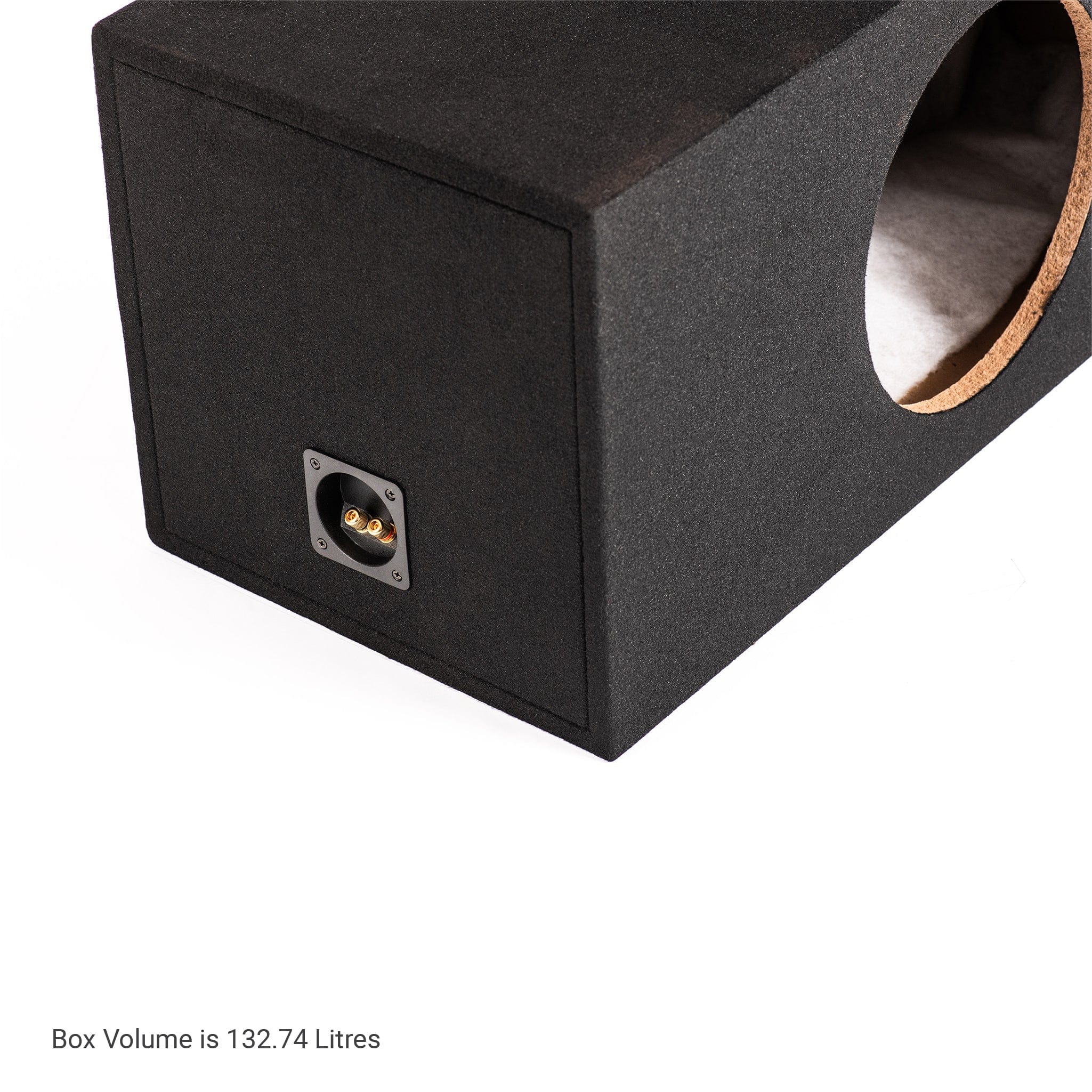 In Phase In Phase BX-12XT-IPA8701D Single XT-12 12" Subwoofer Sound Quality Bass Package with Sealed Enclosure and Amp