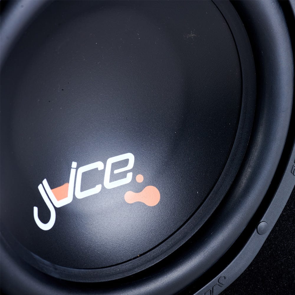 Juice Enclosed Subwoofers Juice JS12 1400W Bass Box Package with Sealed Enclosure