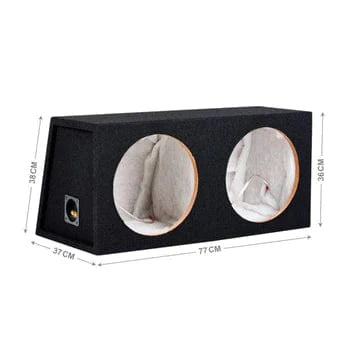 Juice Enclosed Subwoofers Juice JS12 1400W Bass Box Package with Double Sealed Enclosure