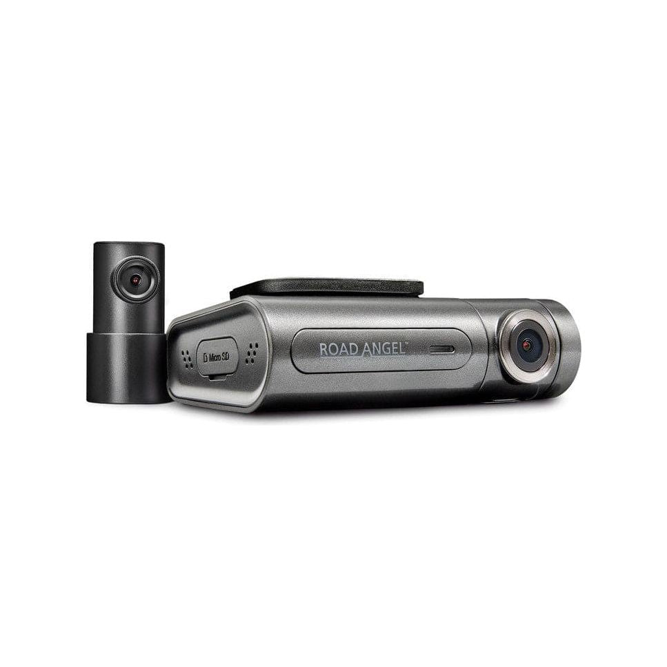 Road Angel Road Safety Road Angel Halo Pro 2K 1440p Dual Dash-Camera, with 140° Front + 120° 1080p Rear Cams, Super Night Vision, Built-in Wi-Fi, Winter Mode with Fitting Kit