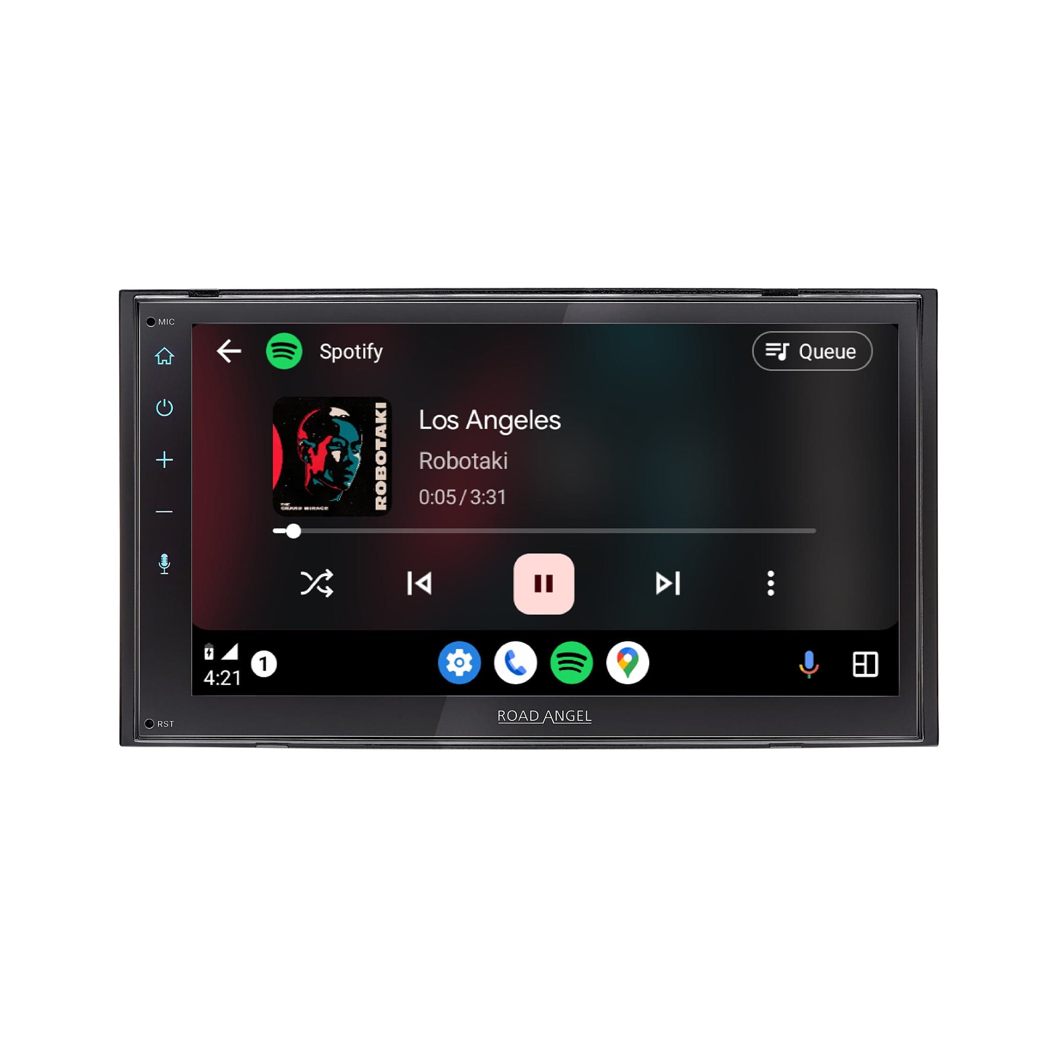 Road Angel RA-X721DAB Autoradio mit Apple Car Play und Android Auto 