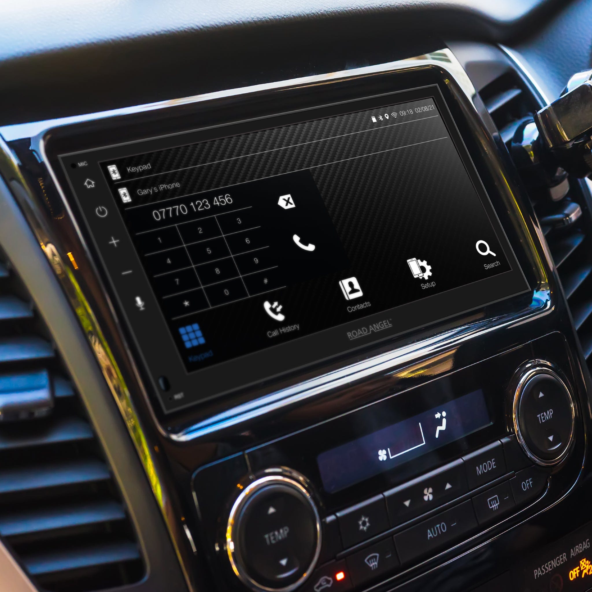 Road Angel RA-X721DAB Autoradio mit Apple Car Play und Android Auto 