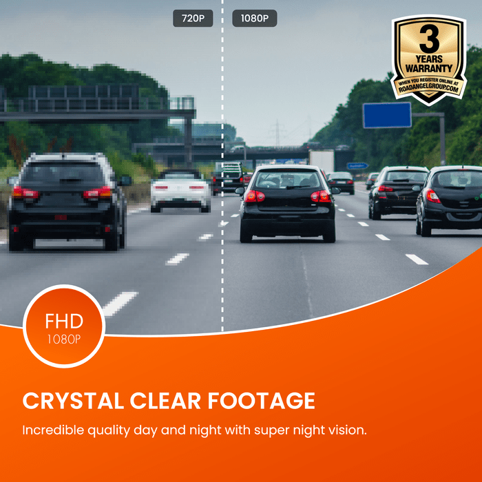 Road Angel Road Safety Road Angel Aura HD1 1080P Dash Cam