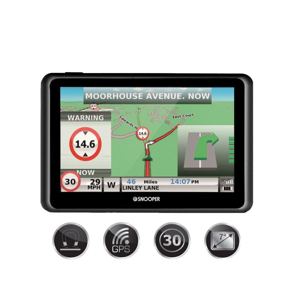 Snooper Sat Navs Snooper Bus And Coach S6900 Sat Nav with 7" Widescreen LCD