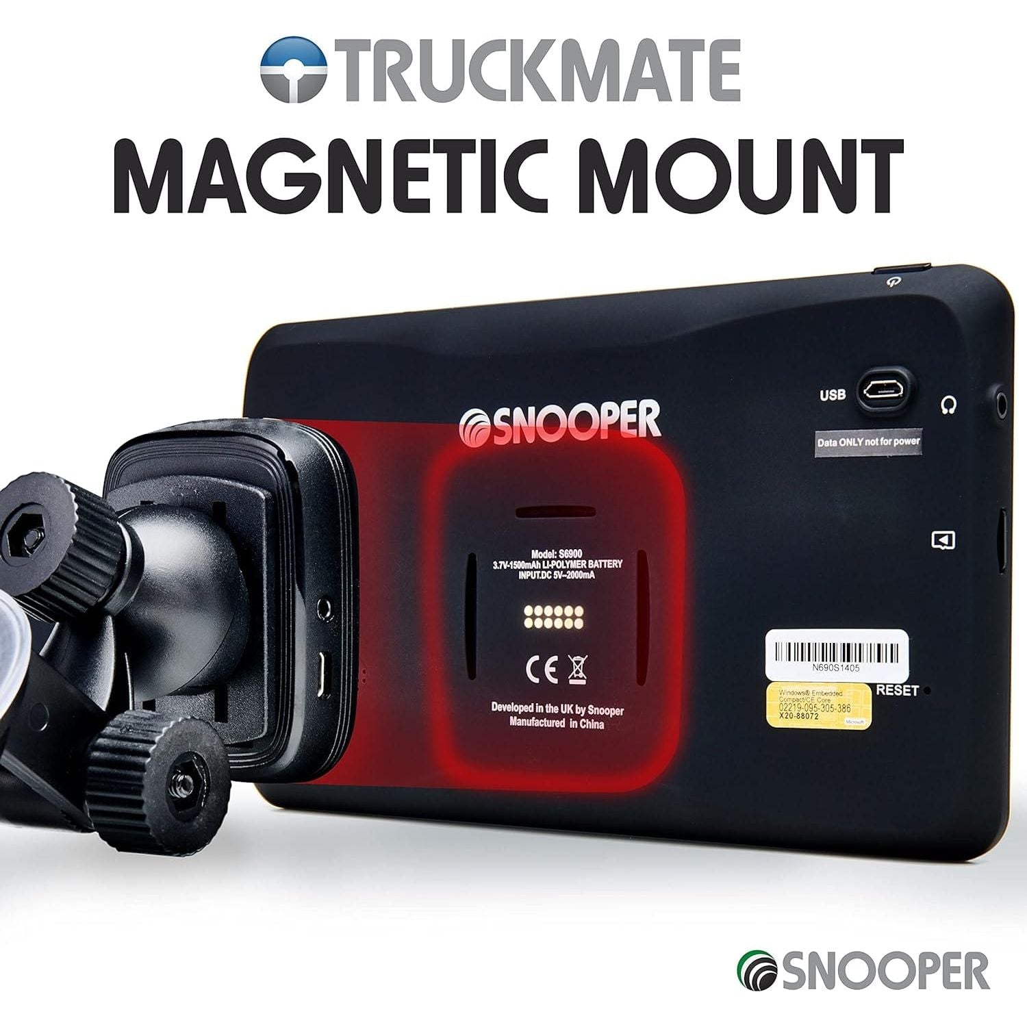 Snooper Sat Navs Snooper S6900 Truckmate HGV Sat Nav with 7" Widescreen LCD